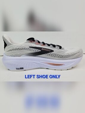 Brooks Womens Ghost 17 Running Shoe AMPUTEE - Size 7 D Wide - LEFT SHOE ONLY